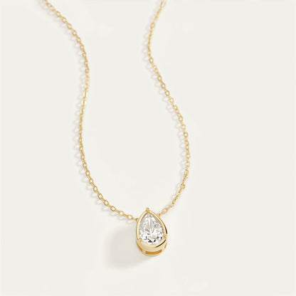 Mint & Lily Diamond Teardrop Necklace