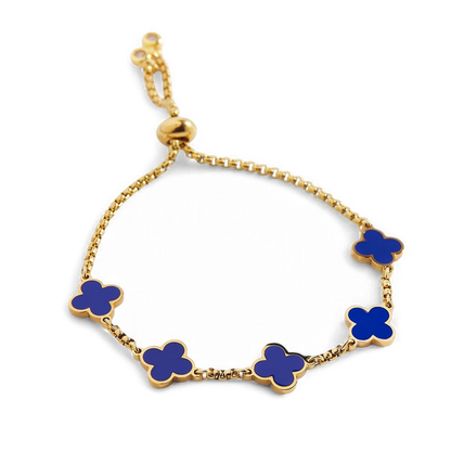 Mint & Lily Clover Enamel Bracelet