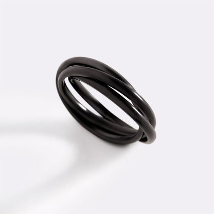Mint & Lily Dainty Interlocking Fidget Ring