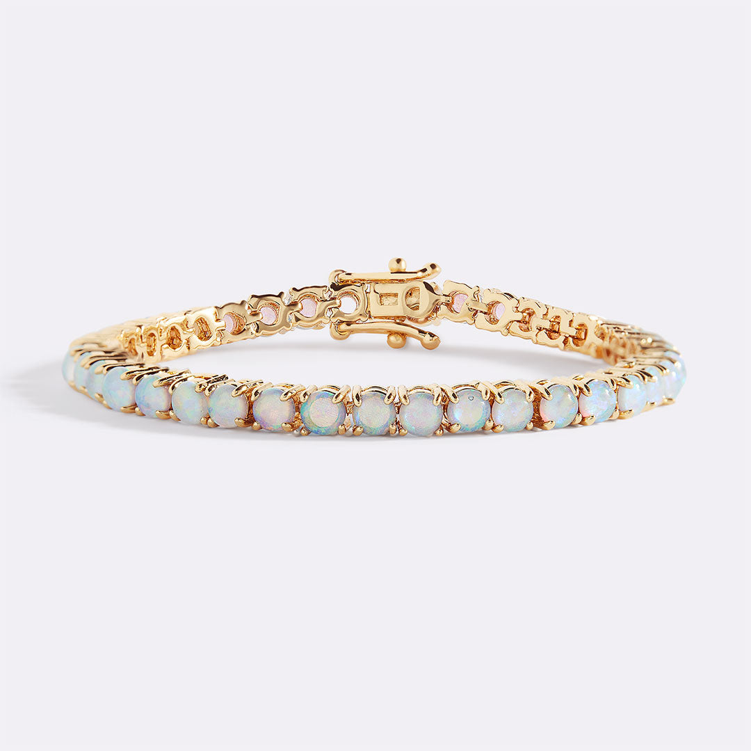 Mint & Lily Blue Opal Tennis Bracelet