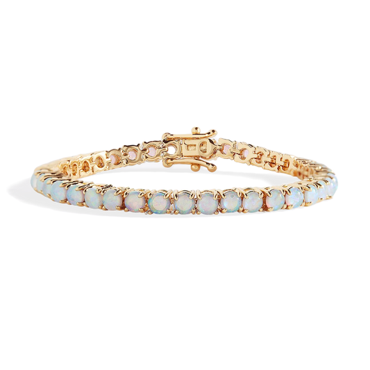Mint & Lily Blue Opal Tennis Bracelet