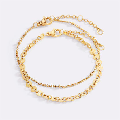 Mint & Lily Poppy Stacking Bracelet Set