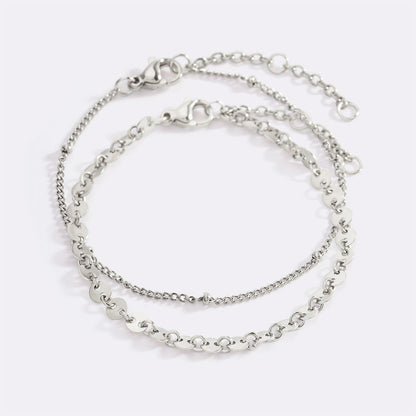 Mint & Lily Poppy Stacking Bracelet Set