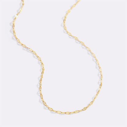 Mint & Lily Petal Chain Necklace