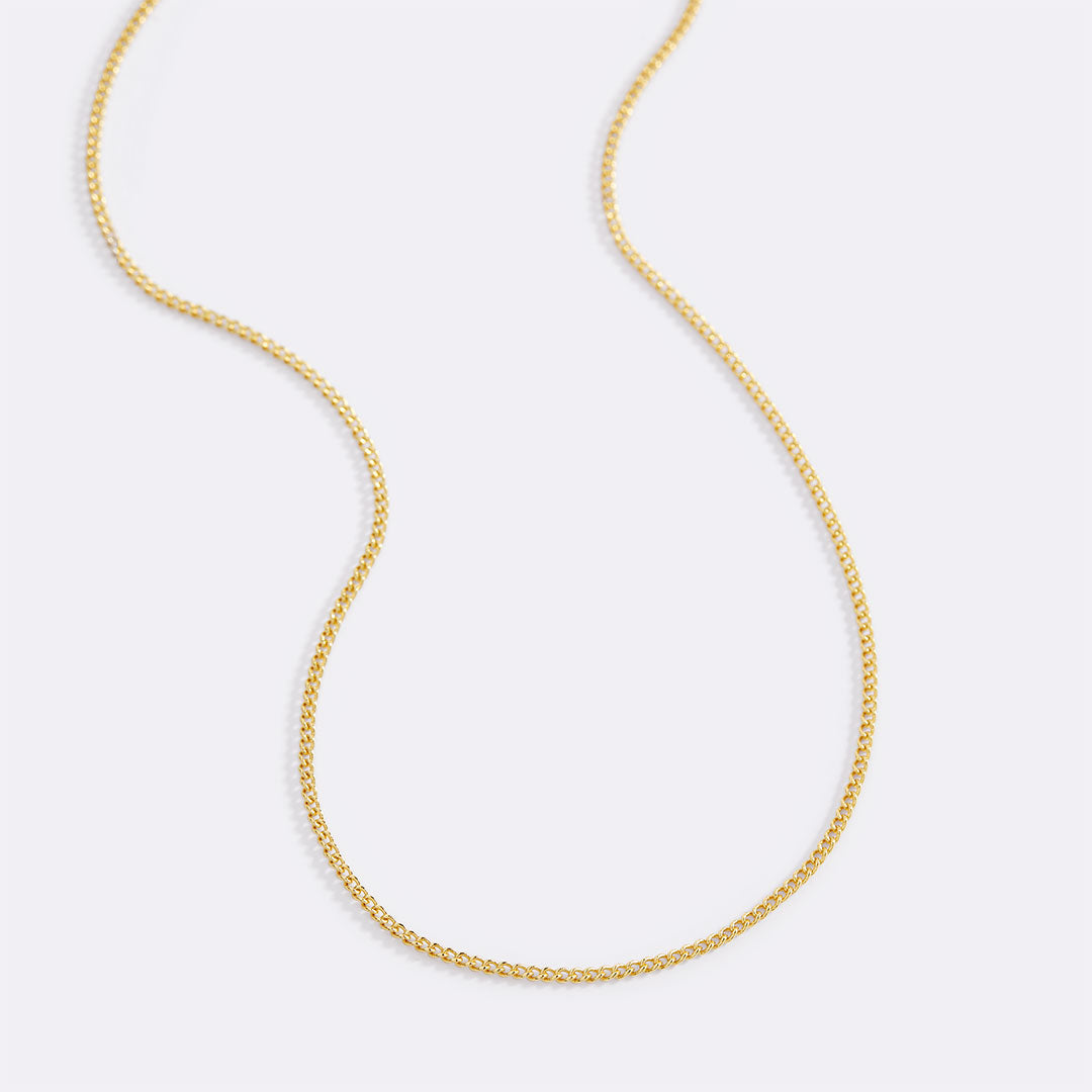 Mint & Lily Italian Milano Sterling Silver Adjustable Chain Necklace