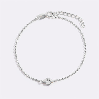 Mint & Lily Tiny Pawprint Bracelet