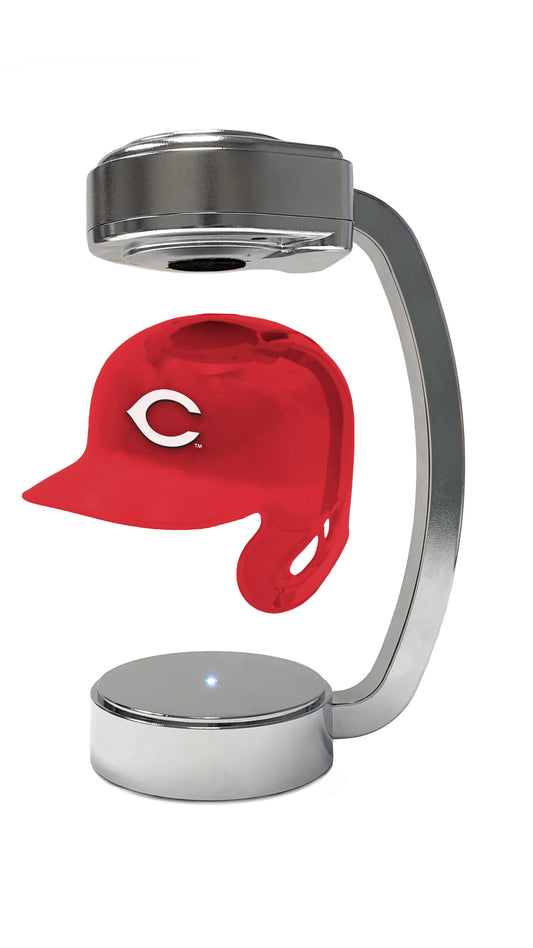 Cincinnati Reds MLB Mini Hover Helmet W/ Chrome Base
