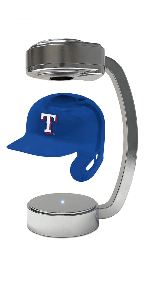 Texas Rangers MLB Mini Hover Helmet W/ Chrome Base