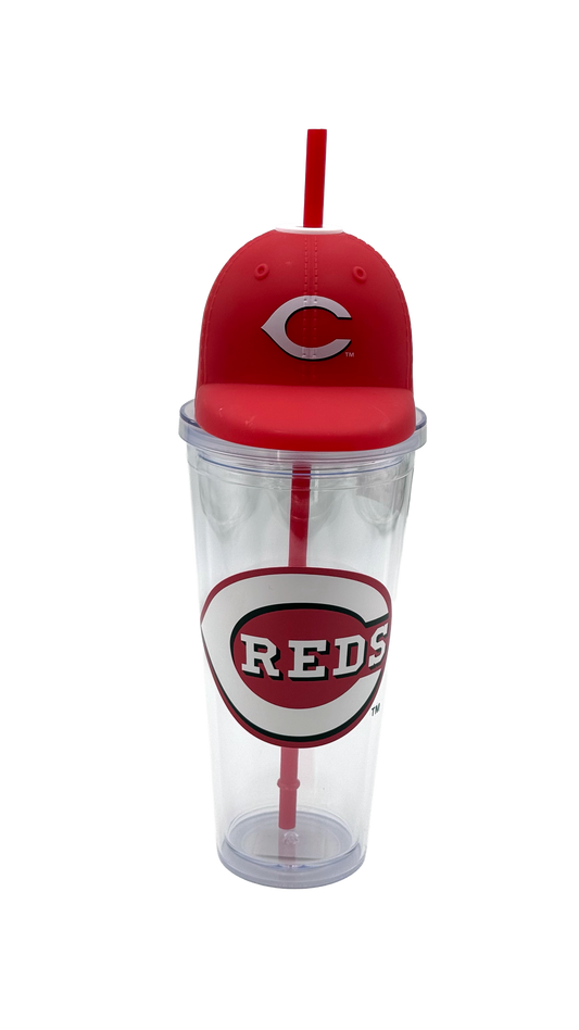 Cincinnati Reds MLB Helmet Lid 24oz Sipper