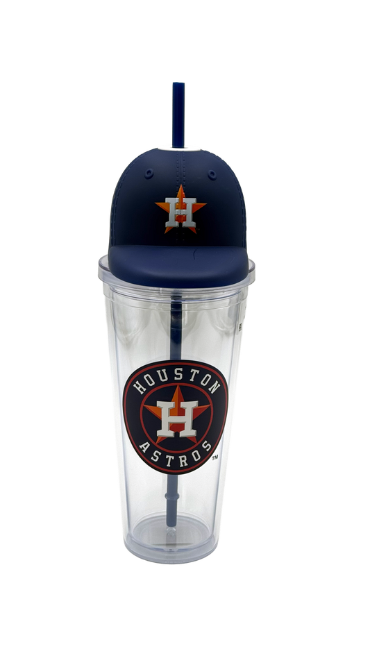 Houston Astros MLB Helmet Lid 24oz Sipper