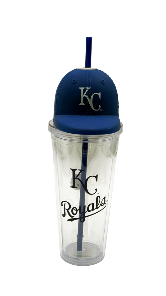 Kansas City Royals MLB Helmet Lid 24oz Sipper