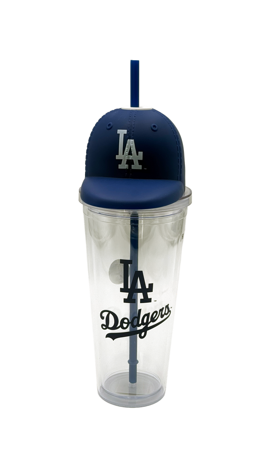 Los Angeles Dodgers MLB Helmet Lid 24oz Sipper