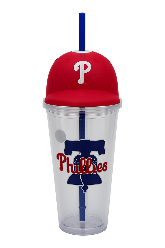 Philadelphia Phillies MLB Helmet Lid 24oz Sipper