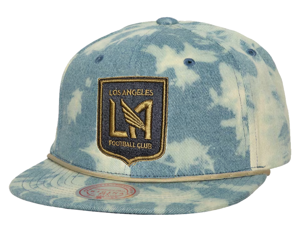 Mitchell & Ness Men's Mls Acid Wash Snapback Lafc Snapback Caps