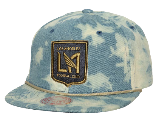 Mitchell & Ness Men's Mls Acid Wash Snapback Lafc Snapback Caps