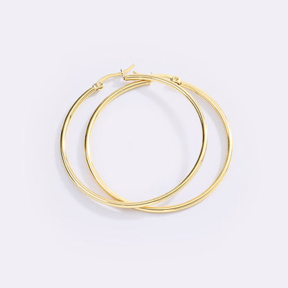 Mint & Lily Lynette Large Hoop Earrings