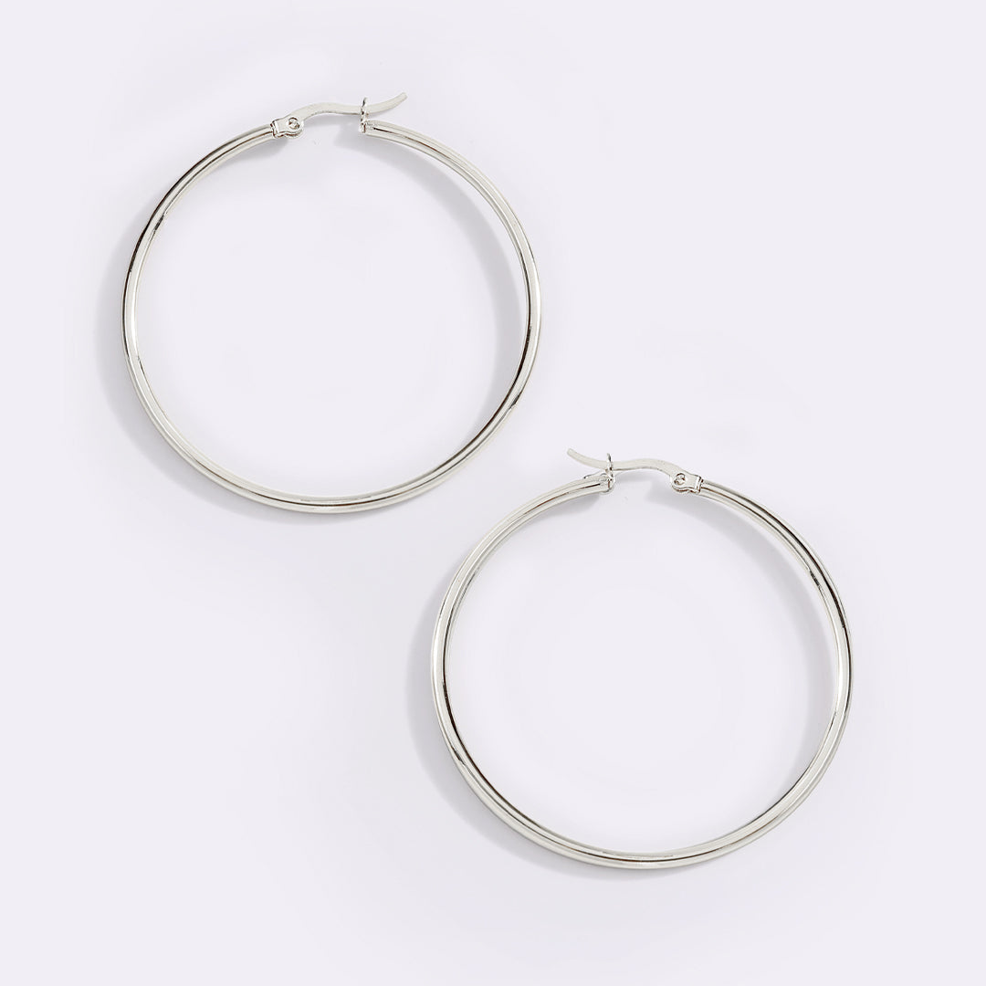 Mint & Lily Lynette Large Hoop Earrings