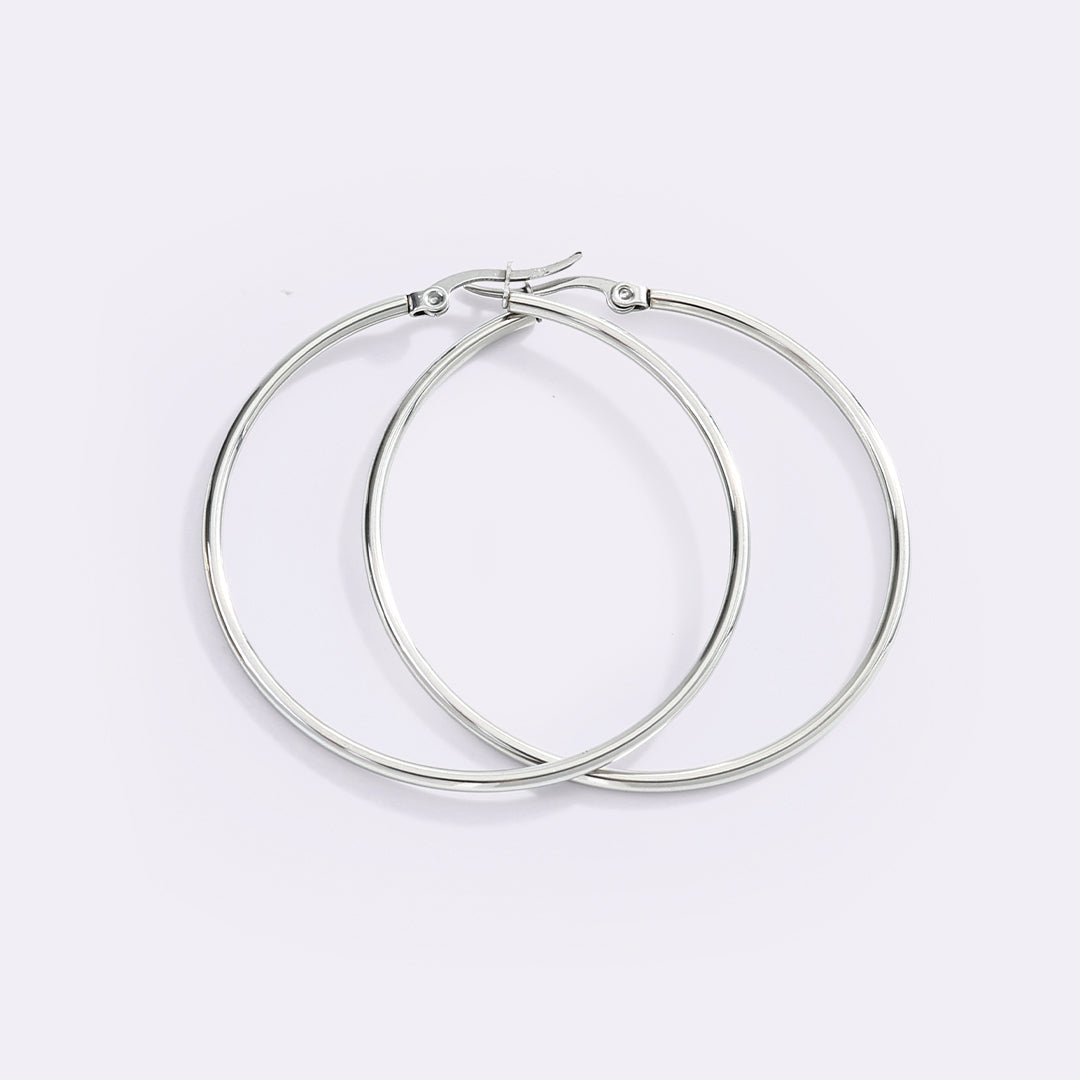 Mint & Lily Lynette Large Hoop Earrings