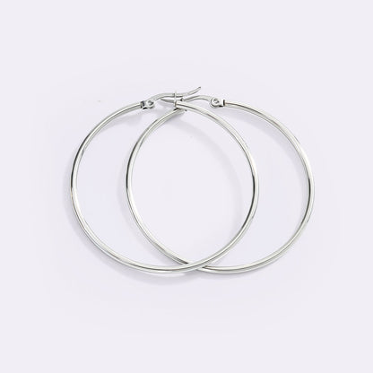 Mint & Lily Lynette Large Hoop Earrings