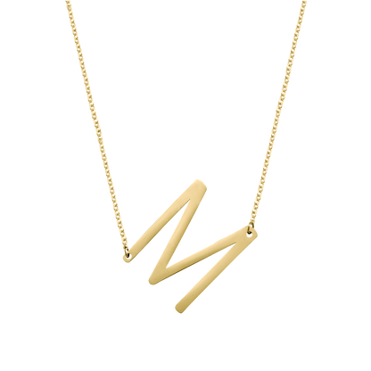 Mint & Lily Statement Initial Necklace