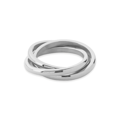 Mint & Lily Dainty Interlocking Fidget Ring