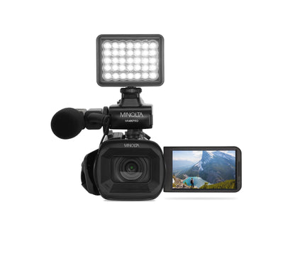 MN4KPRO 4K60FPS Ultra HD / 64 MP Autofocus Pro Camcorder Kit w/WiFi