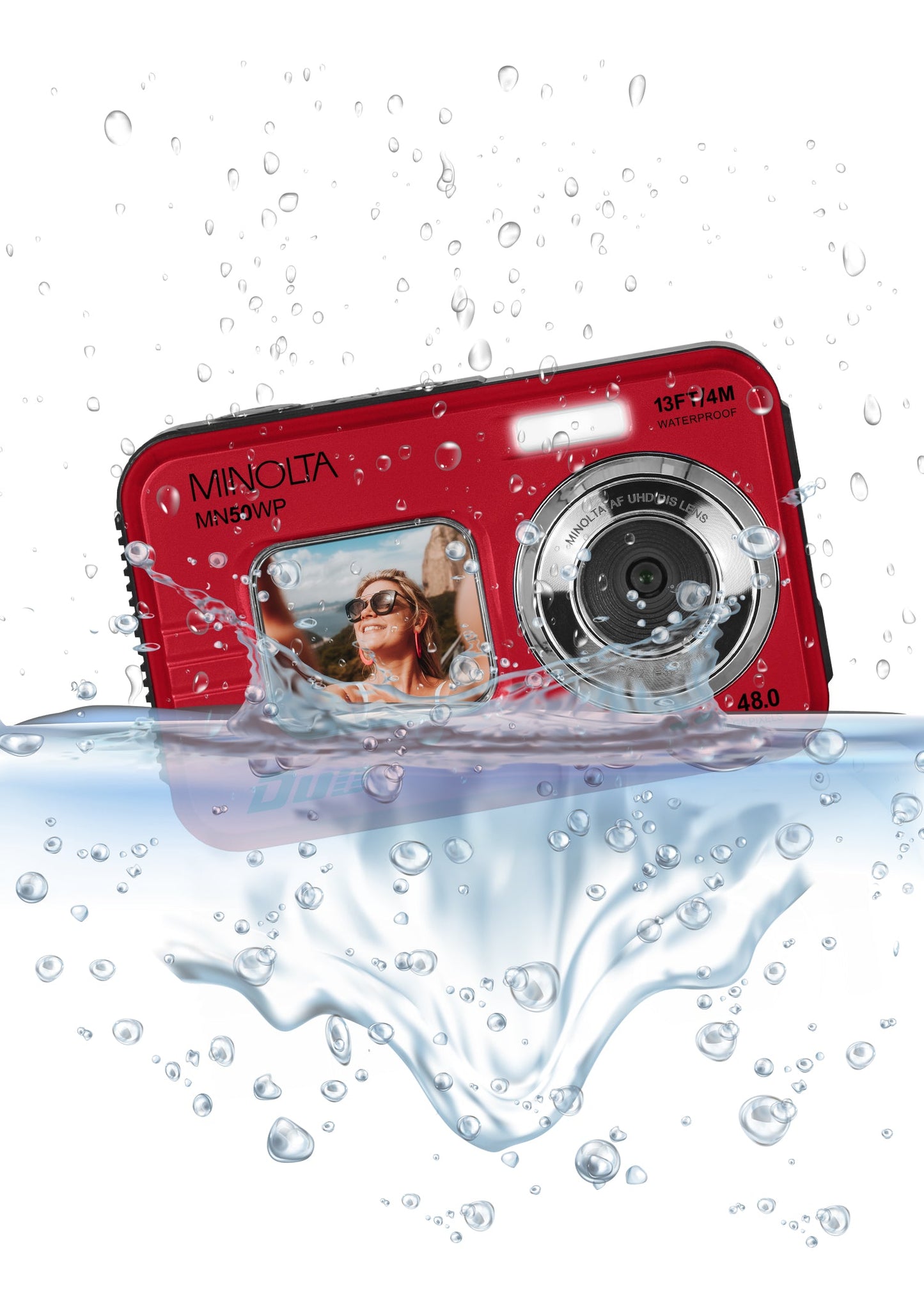 MN50WP 48MP Autofocus 5K UHD Waterproof Camera