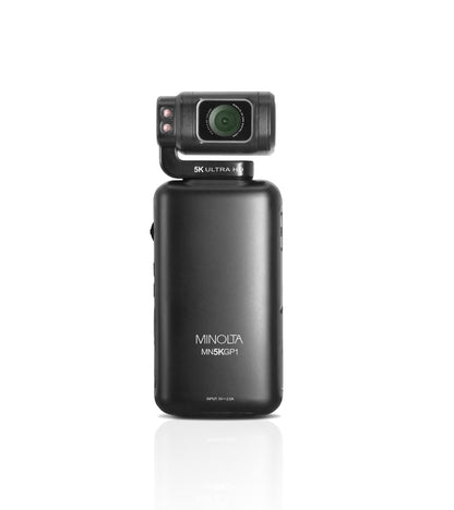 MN5KGP1 5K Ultra HD / 20 MP Handheld Pocket Camcorder w/Motorized Tilting Lens Head
