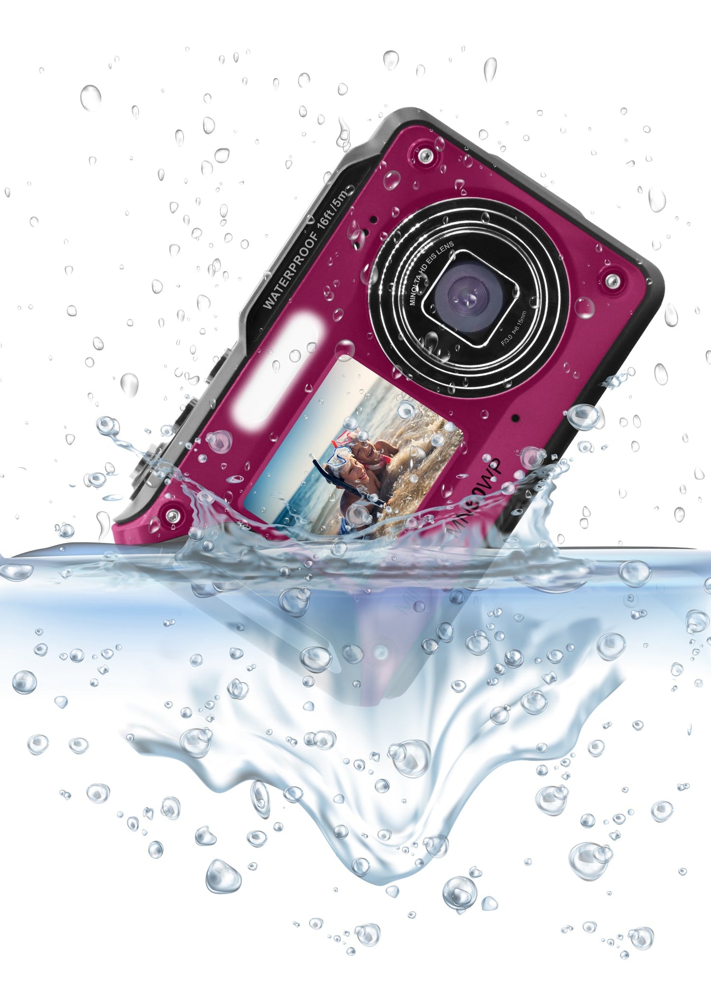 MN60WP 48MP / 4K Ultra HD Dual Screen Waterproof Camera