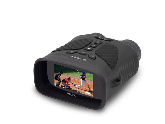 MNDM10B 10x25 Night Vision Monocular w/4K UHD Camera