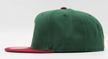 Mitchell & Ness Men's NBA Team 2 Tone 2.0 Fitted Hwc Supersonics Fitted Caps