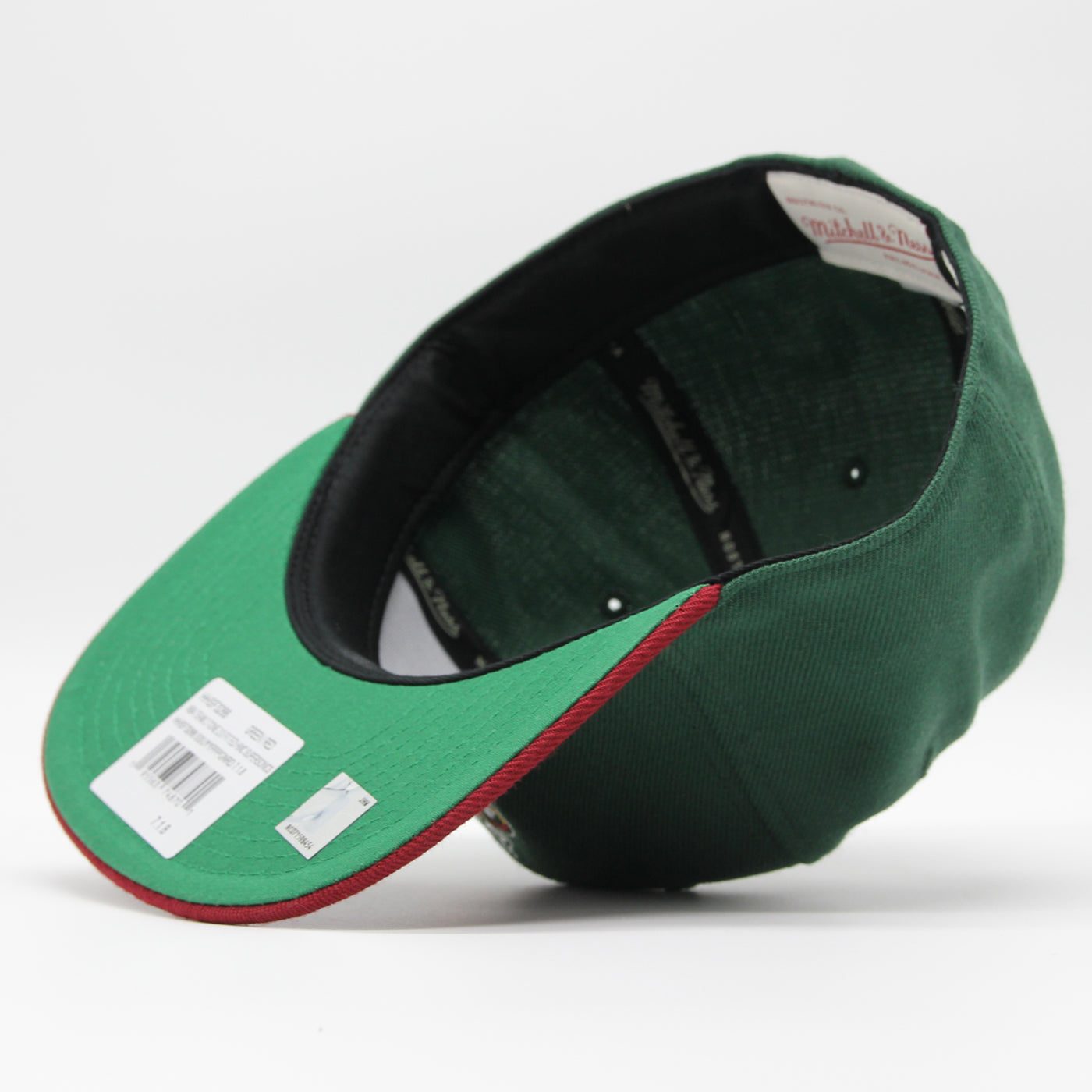 Mitchell & Ness Men's NBA Team 2 Tone 2.0 Fitted Hwc Supersonics Fitted Caps