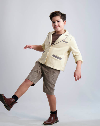 Sand Knit Blazer