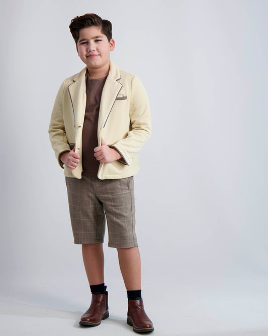 Sand Knit Blazer