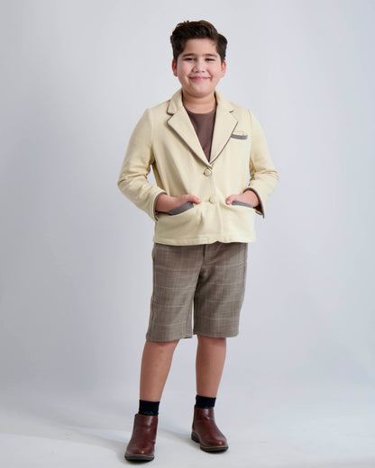 Sand Knit Blazer