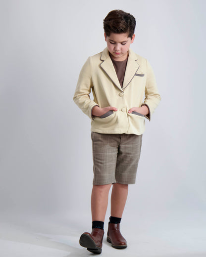 Sand Knit Blazer