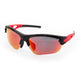 Matte Black Red Revo Polarized