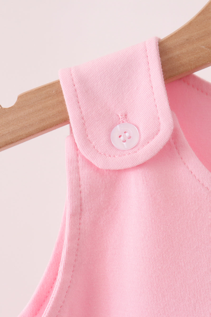 Pink Turkey Appliqué Dress