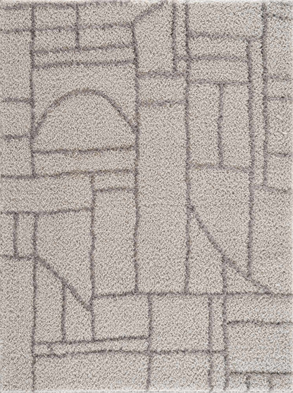 Andia Gray Area Rug - Clearance