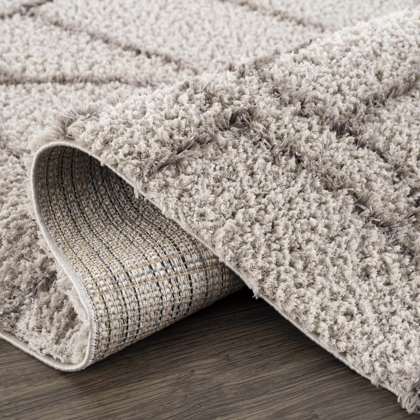 Andia Gray Area Rug - Clearance