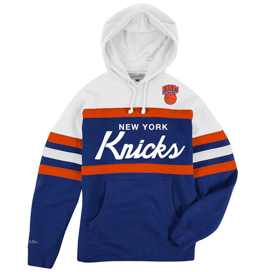 Men's Mitchell & Ness Head Coach Hoodie Knicks