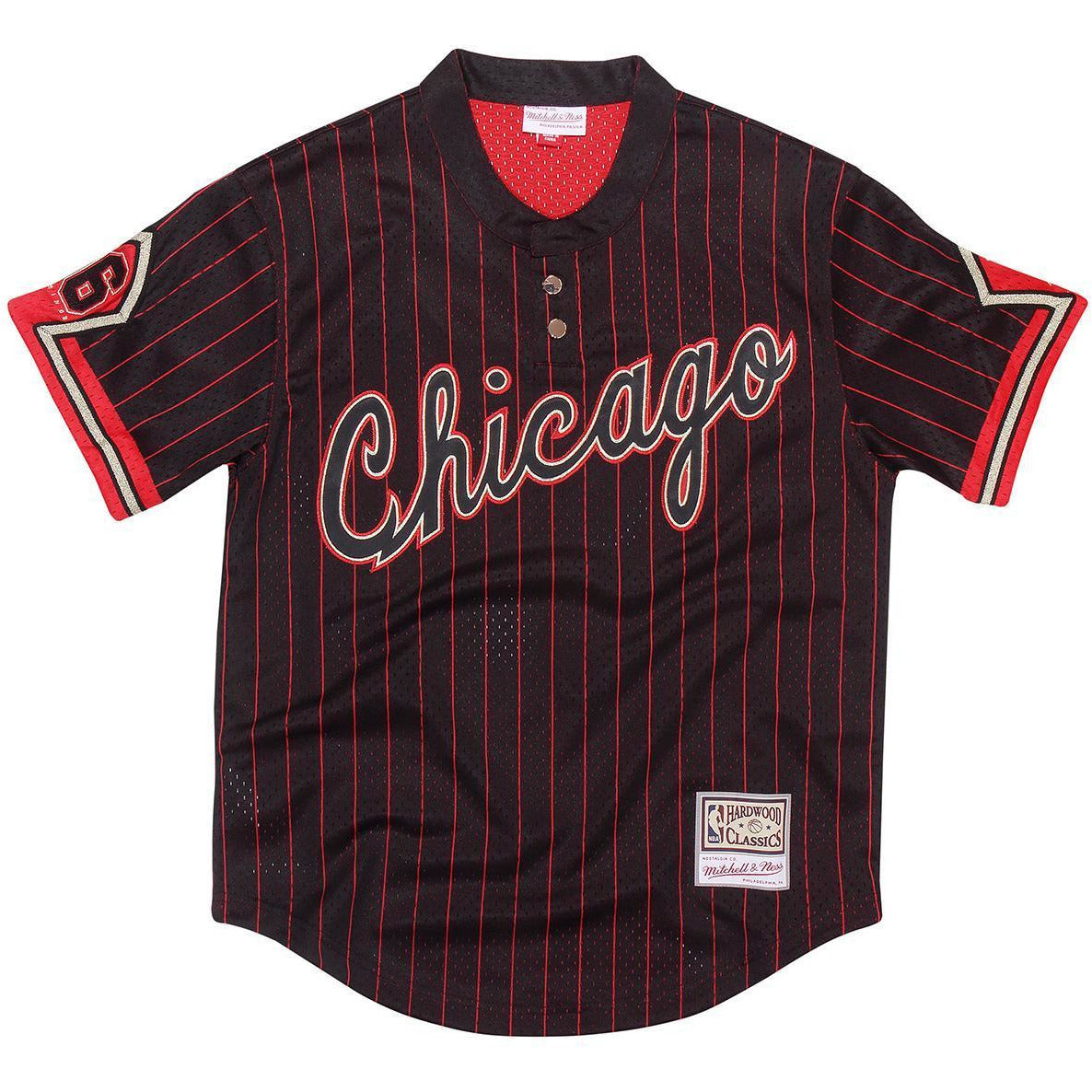 Mitchell & Ness Men's NBA Chicago Bulls 6 Rings Batting Practice Jersey