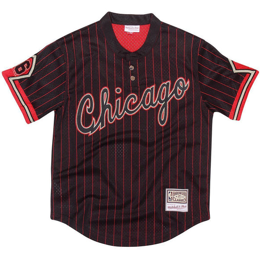 Mitchell & Ness Men's NBA Chicago Bulls 6 Rings Batting Practice Jersey