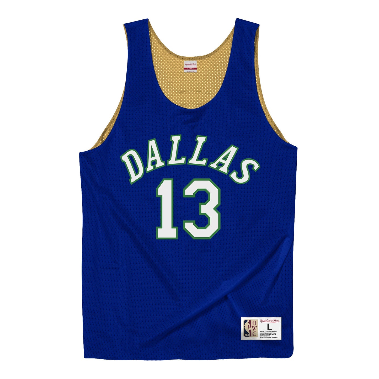 Mitchell & Ness Men's NBA Reversible Mesh Tank Dallas Mavericks 2003 Steve Nash Tank Tops