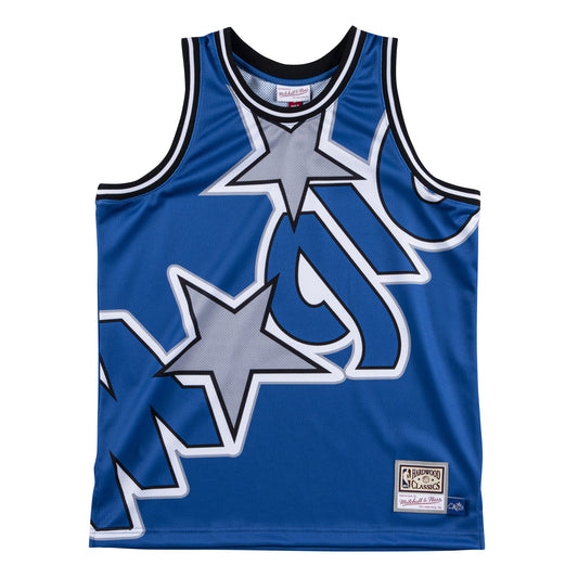 Men's Mitchell & Ness NBA Big Face Jersey Orlando Magic