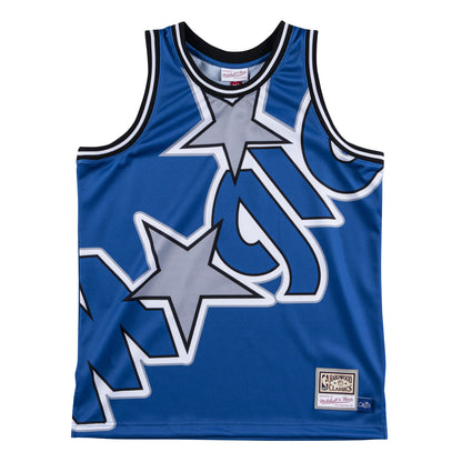 Mitchell & Ness Men's NBA Big Face Jersey Orlando Magic Jerseys