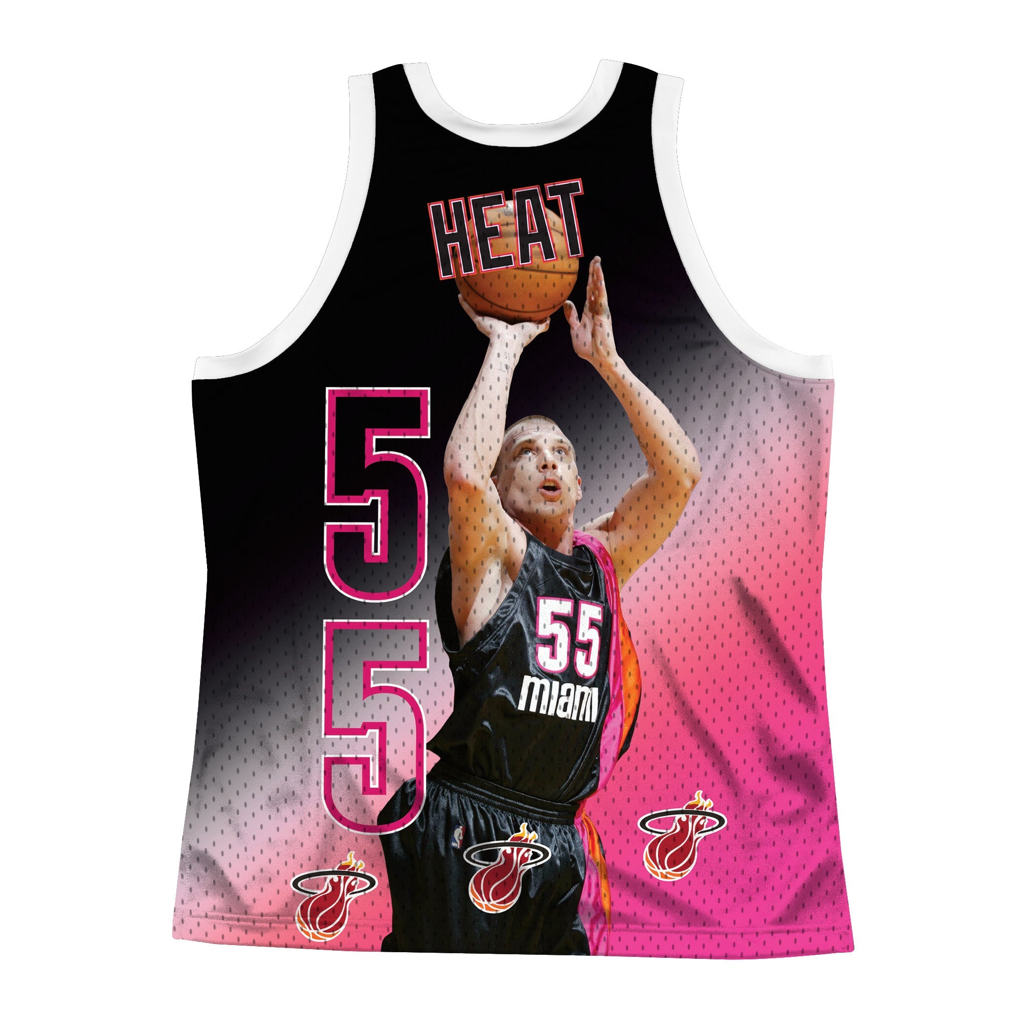 Mitchell & Ness Men's Nba Behind The Back Tank Miami Heat Jason