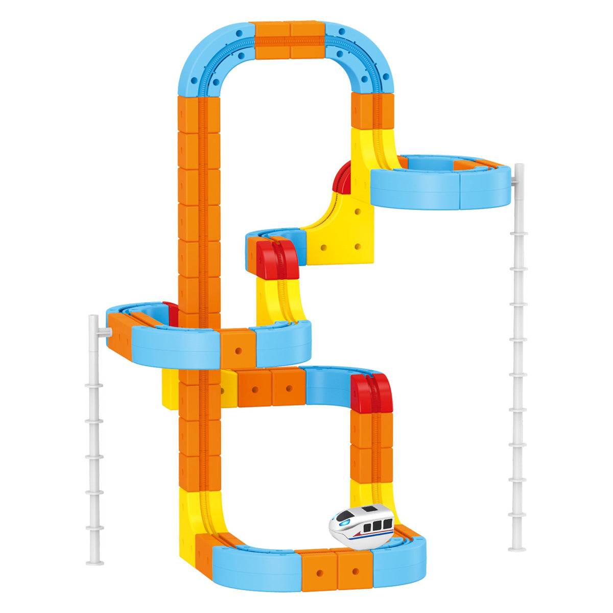 Contixo MT5 147-Piece Gear Track Train Set With Handheld Remote