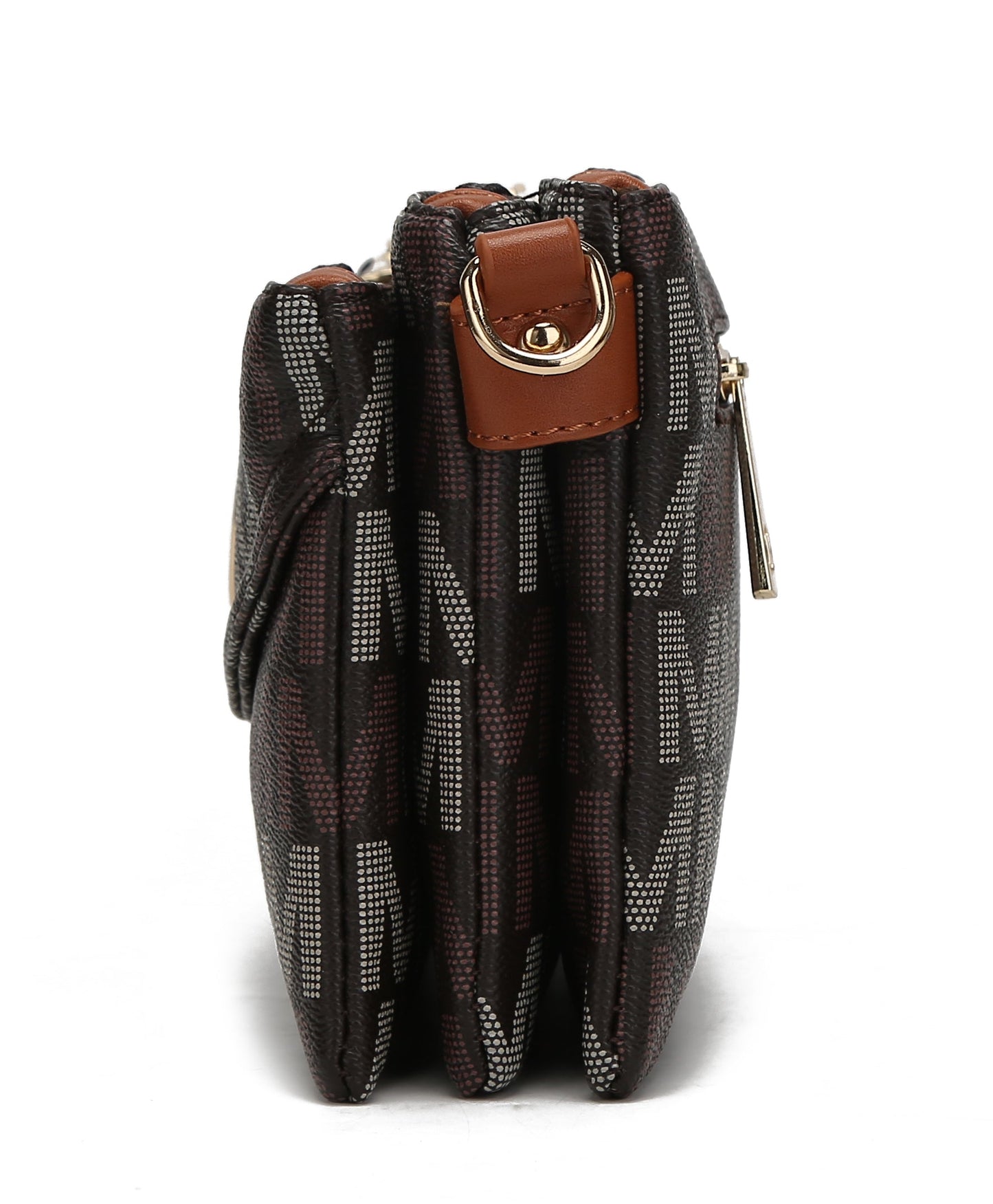 MKF Collection Women's Ishani Signature Crossbody Bag
