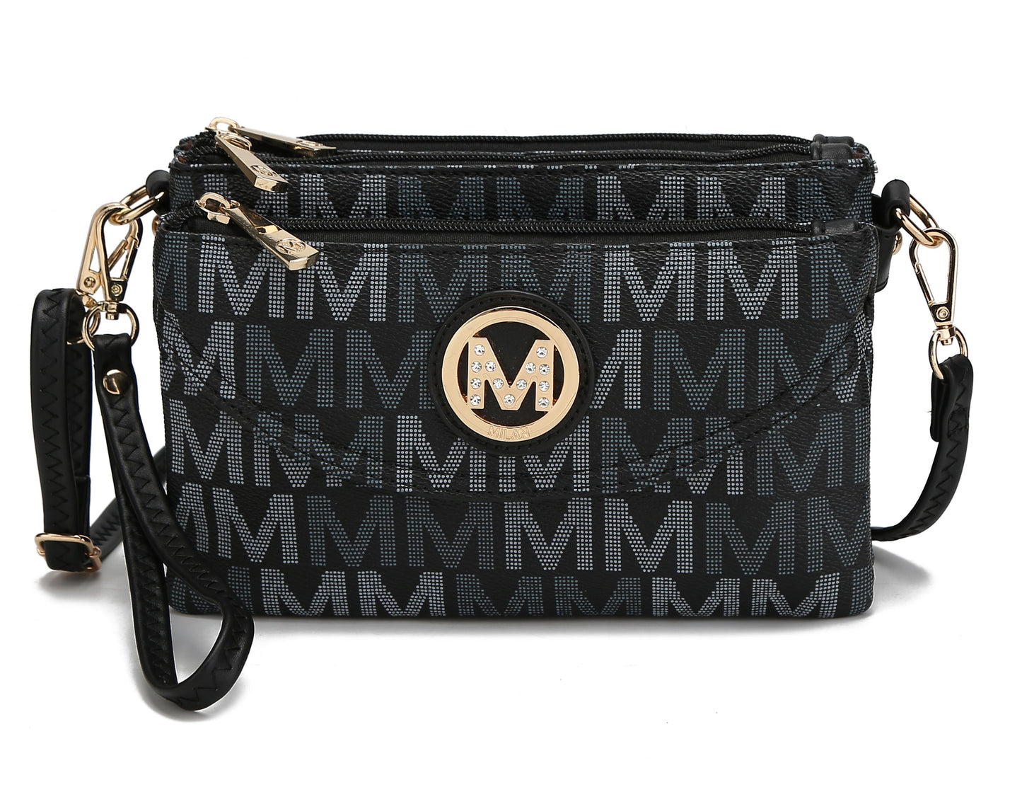 MKF Collection Women's Ishani Signature Crossbody Bag